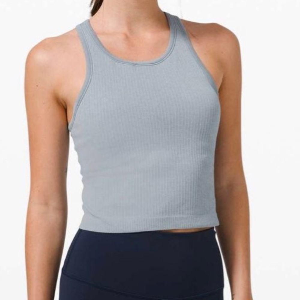Lululemon - Ebb to Street Cropped Racerback Tank Top